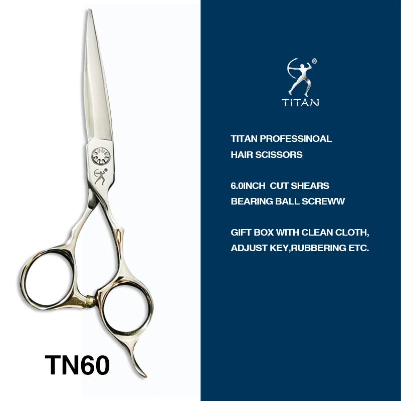 Hikari Titan Professional Japanese Hair Scissors – VG10 Steel Cutting & Thinning Shears