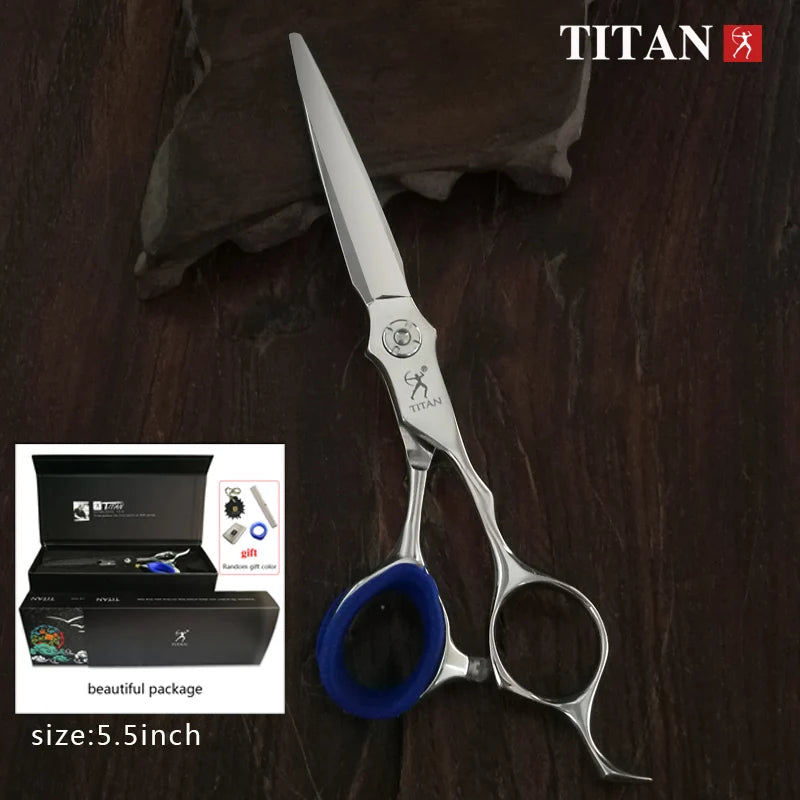 Hikari Titan Professional Japanese Hair Scissors – 6.0” Cutting & Thinning Shears