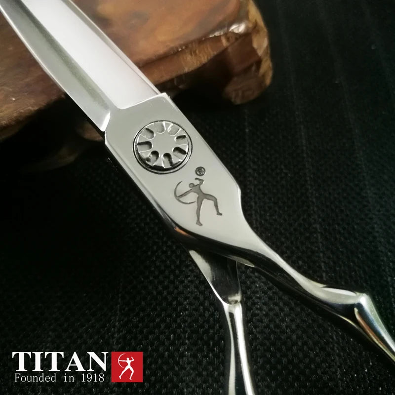 Hikari Titan Professional Japanese Hair Scissors – VG10 Steel Cutting & Thinning Shears