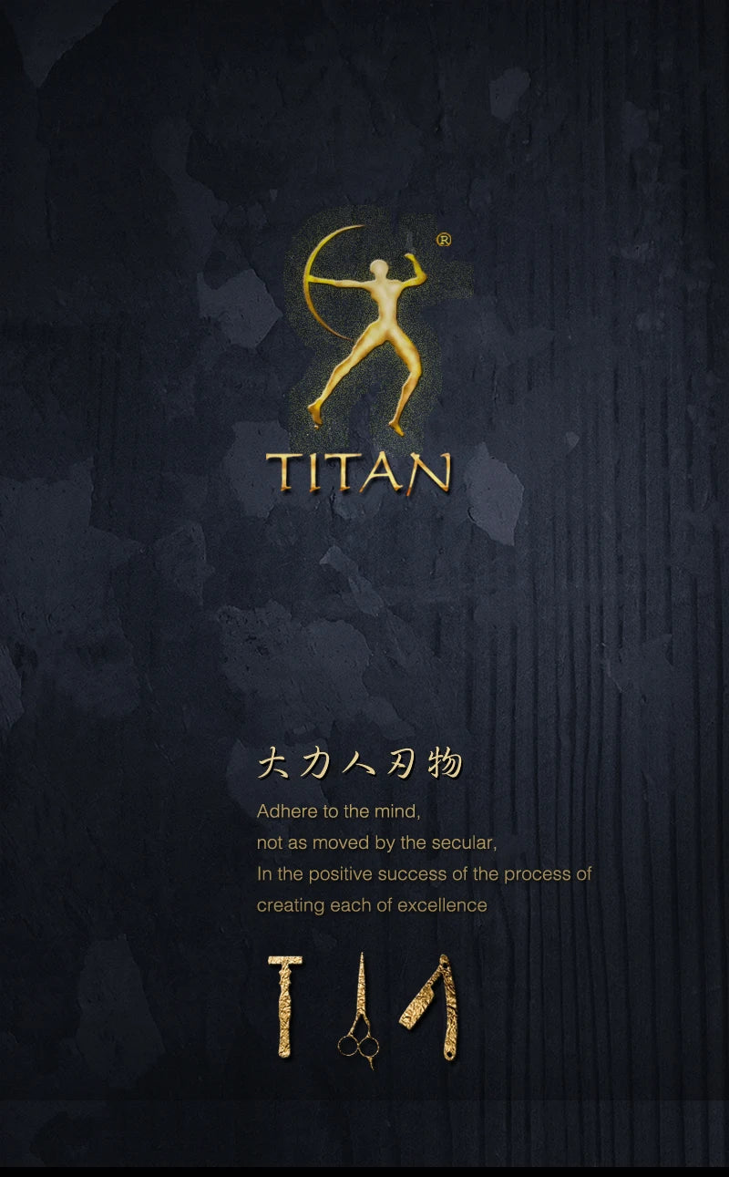 Titan 6.0inch hairdresser scissors cutting salon barber tool japan vg10 steel