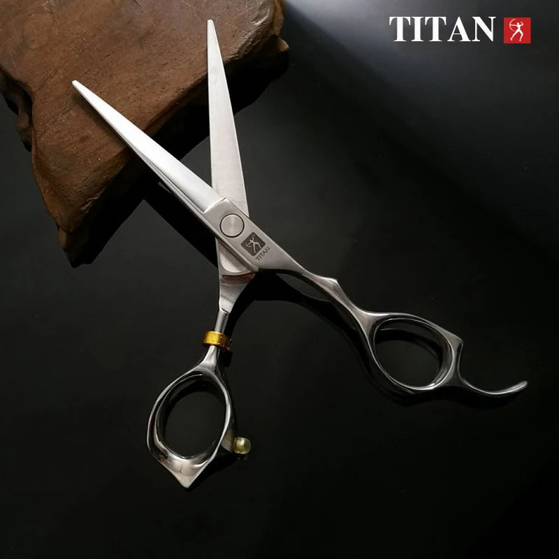 Hikari Titan Professional Japanese Hair Scissors – 440C Steel Cutting & Thinning Shears, 5.0–6.5”