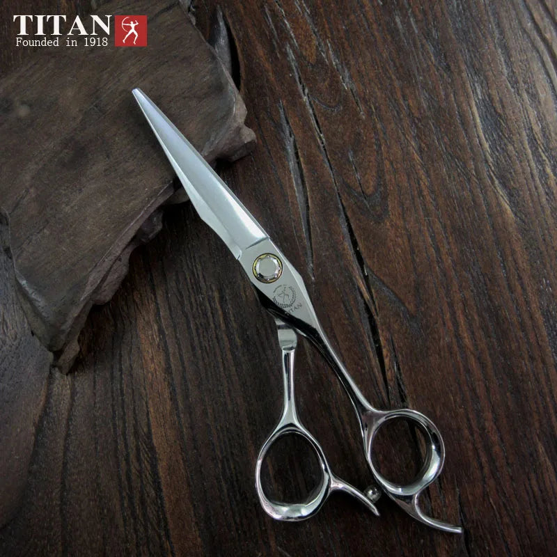 TITAN Professional hair scissors set   hairdressing salon cutting tools barber shears 6.0inch