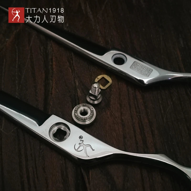 Hikari Titan Professional Japanese Hair Scissors – 6.0” Cutting & Thinning Shears