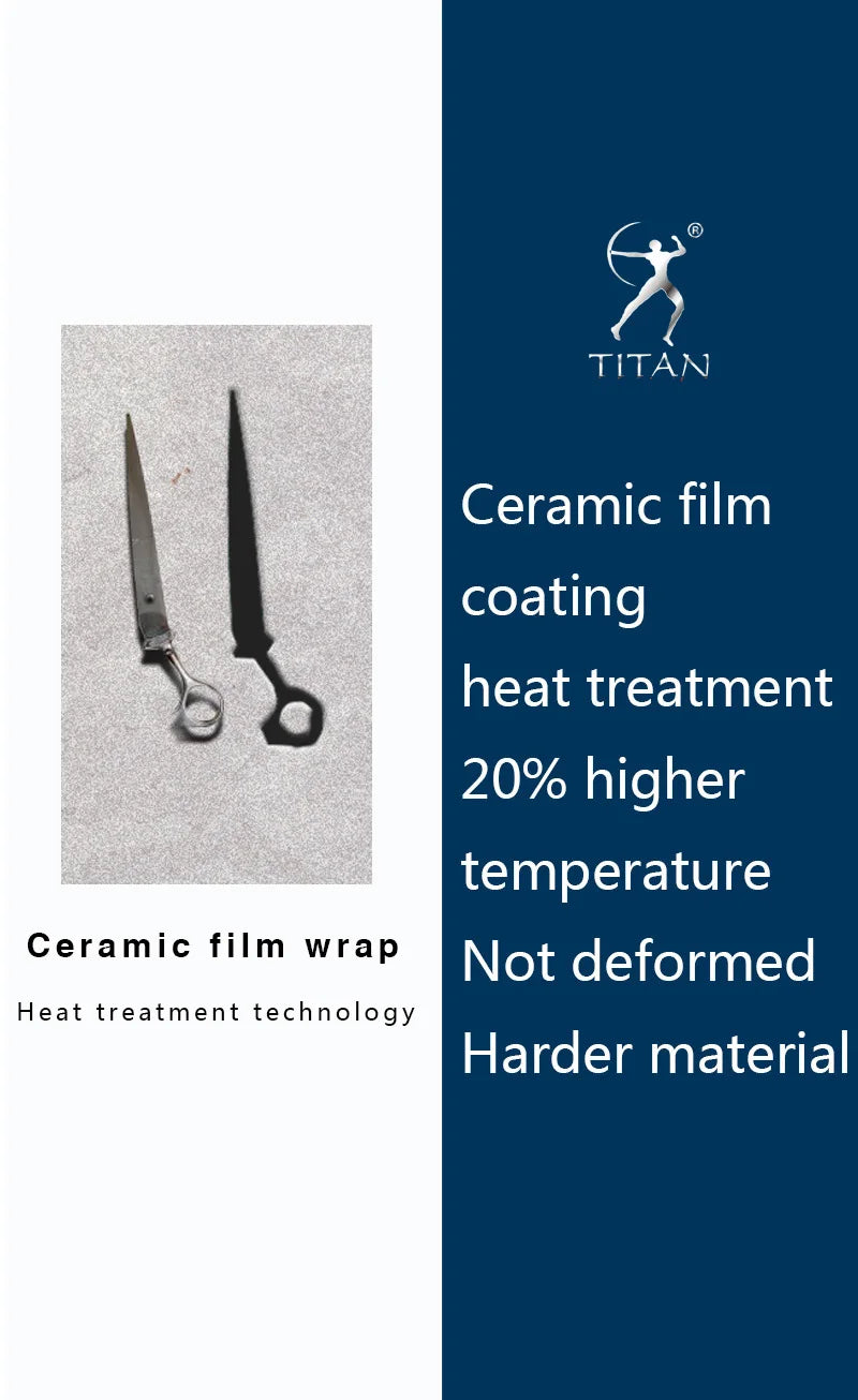 Hikari Titan Professional Japanese Hair Scissors – VG10 Steel Handmade Cutting & Thinning Shears