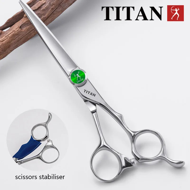 Hikari Titan Professional Japanese Hair Scissors – VG10 Steel Cutting & Thinning Shears, 5.5–6.5”