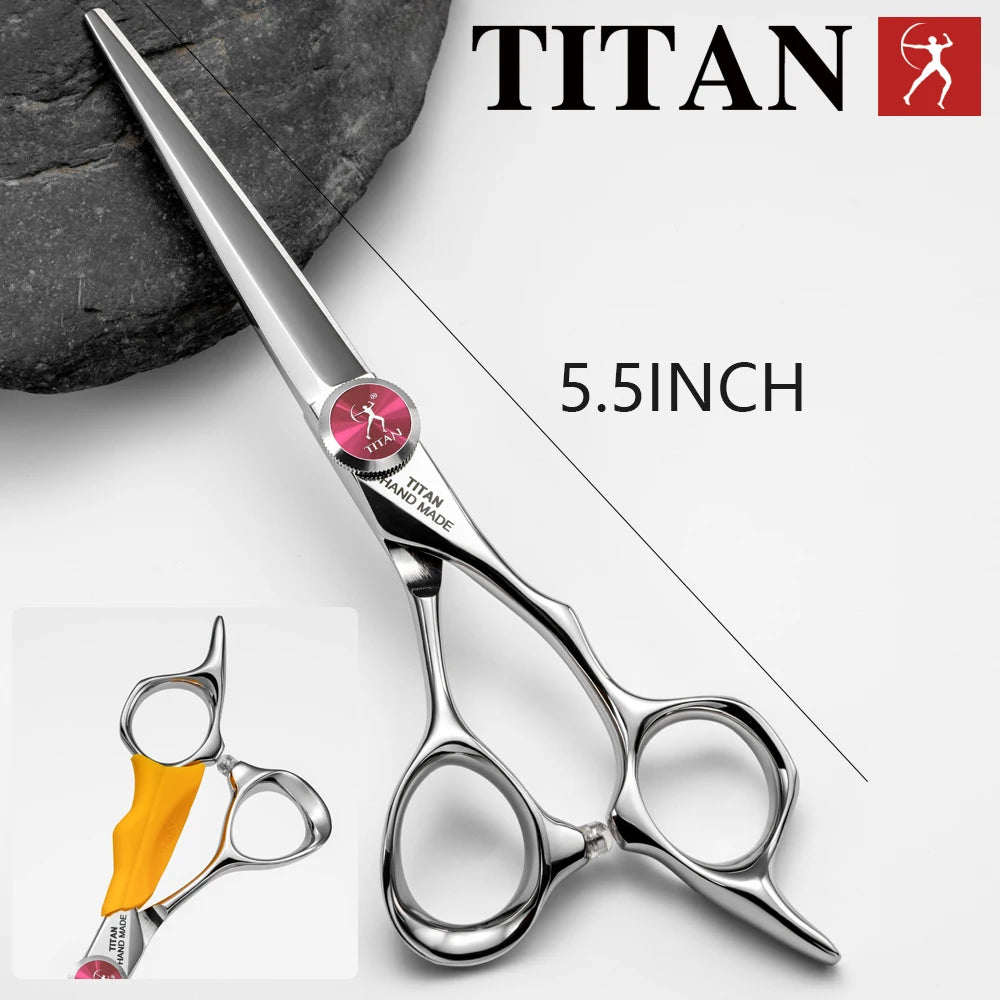 Hikari Titan Professional Japanese Hair Scissors – 6.0” Cutting & Thinning Shears