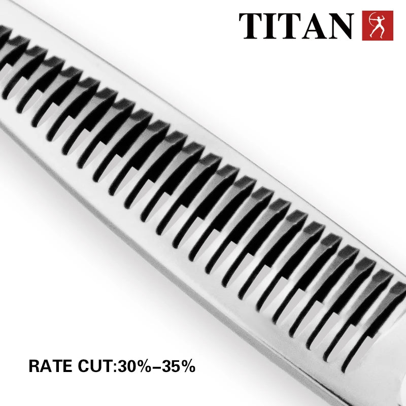 TITAN professional hairdressing scissors hairdresser's scissors barber hair shear hair thinning scissors ATS314 steel