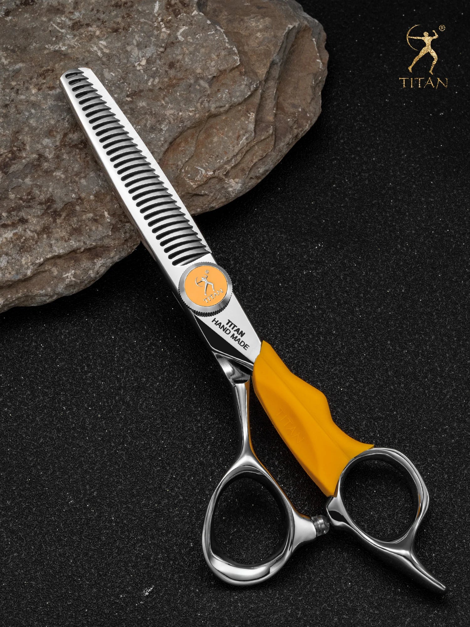 Hikari Titan Professional Japanese Hair Scissors – 440C Steel Cutting & Thinning Shears