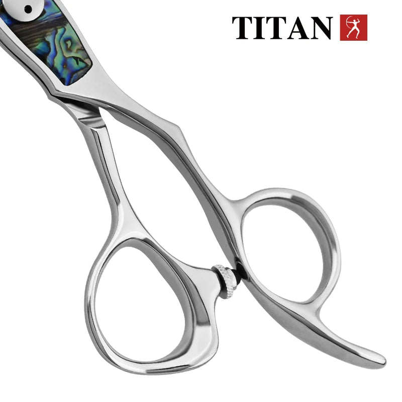 TITAN professional barber scissors cutting thinning hair cut tool  hairdressing shear  6inch  vg10 steel cnc