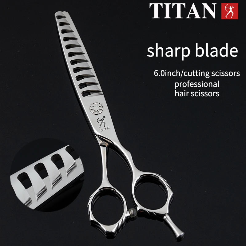 TITAN High-end barber scissors professional hairdressing shear cutting hair scissors