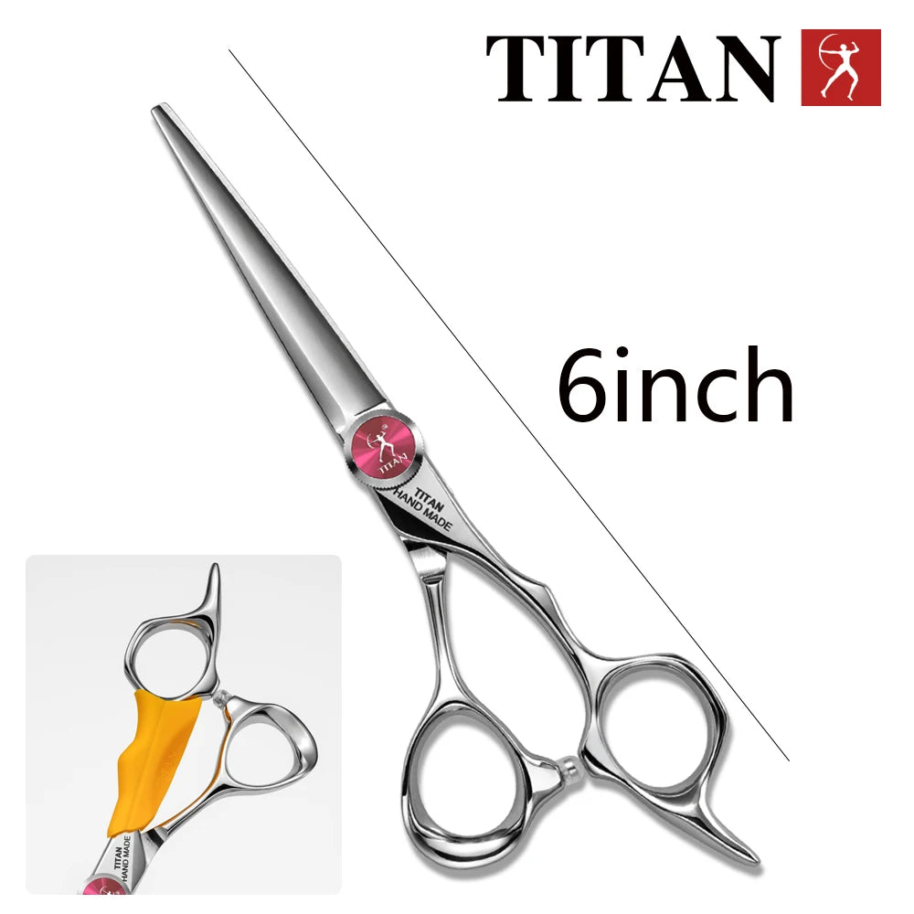 Hikari Titan Professional Japanese Hair Scissors – 6.0” Cutting & Thinning Shears