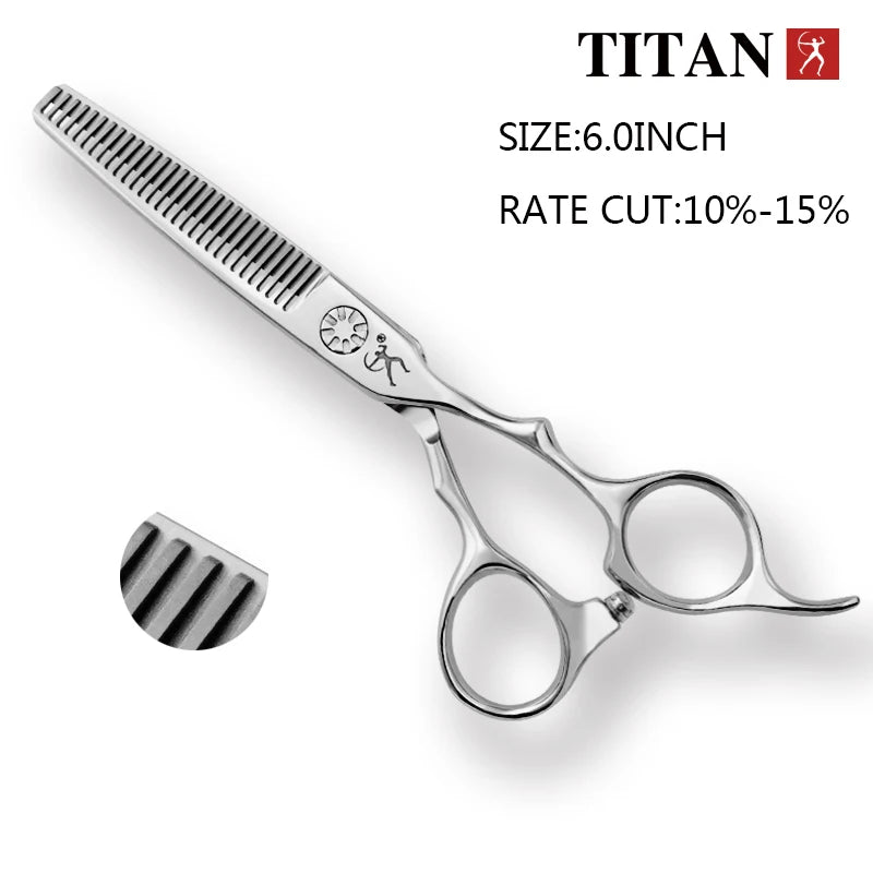 Hikari Titan Professional Japanese Hair Scissors – VG10 Steel Handmade Cutting & Thinning Shears