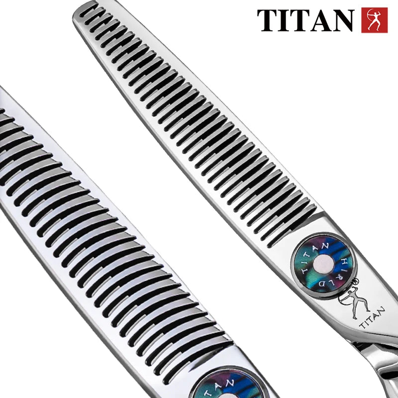 Hikari Titan Professional Japanese Hair Scissors – 6.0” Cutting & Thinning Shears