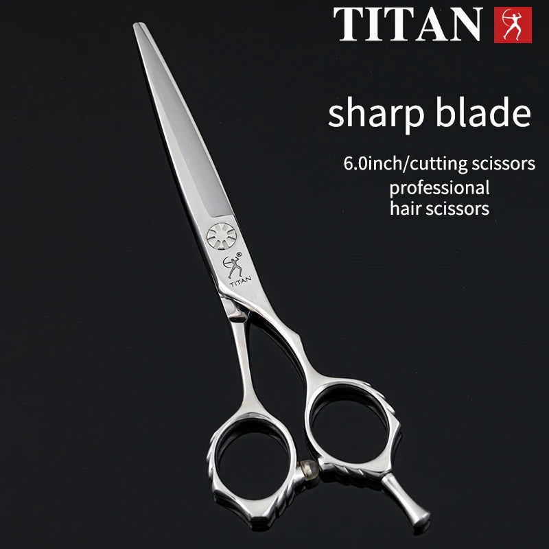 TITAN High-end barber scissors professional hairdressing shear cutting hair scissors