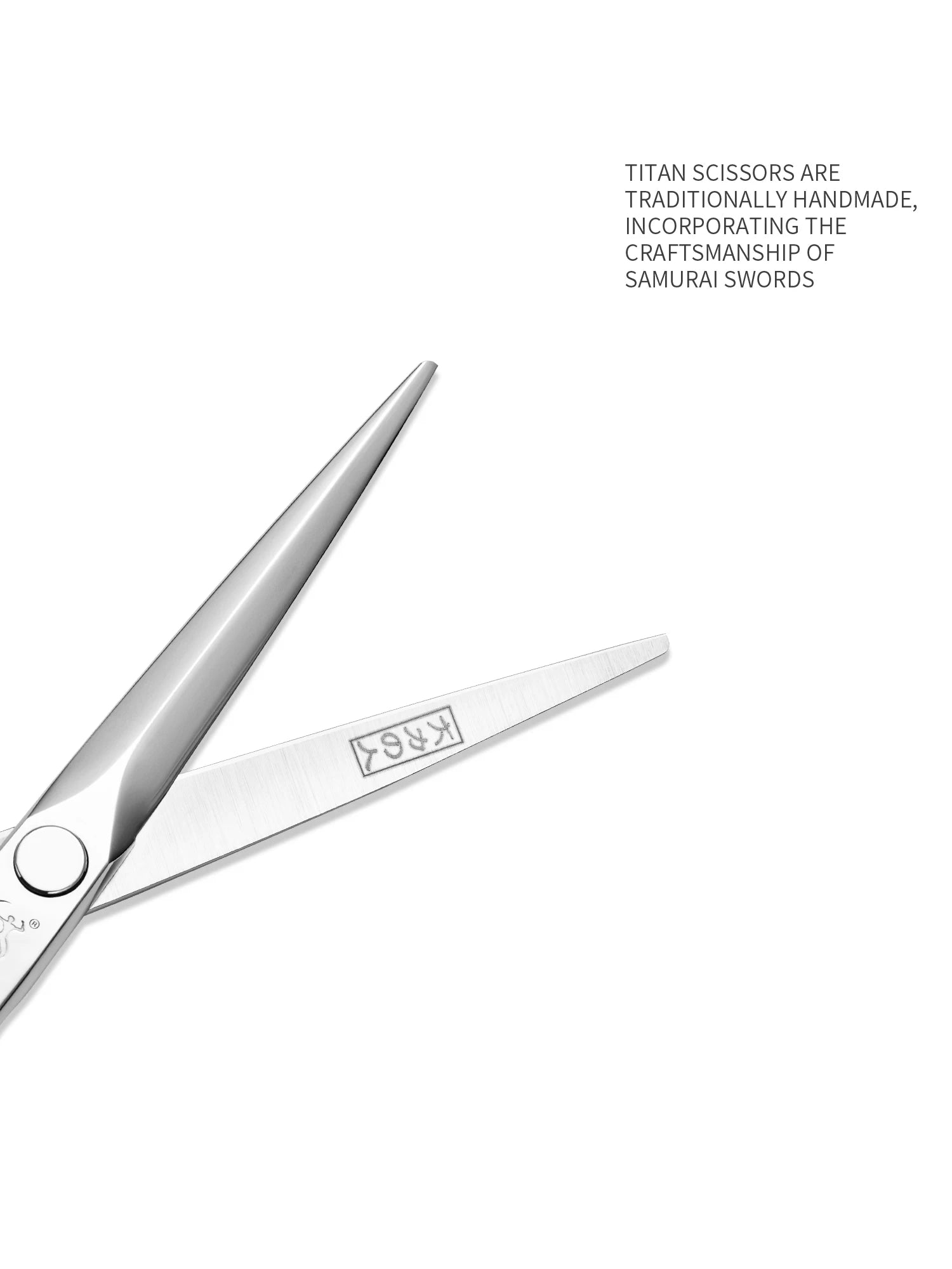 Hikari Titan Professional Japanese Hair Scissors – 440C Steel Cutting & Thinning Shears, 5.5–6.5”