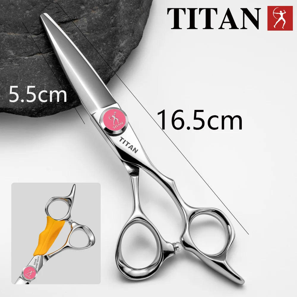 Titan Professional Hair Scissors Thinning  Cutting Barber  Hair Shears Scissor  Hairdressing Scissors 5.5/6.0/6.5/7.0inch 440C