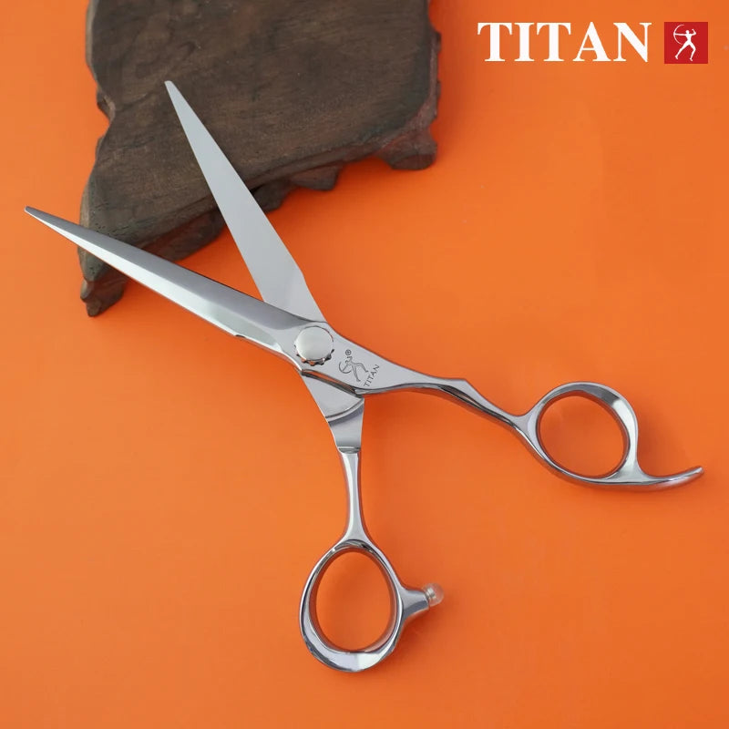 TITAN barber scissors professional hairdressing shear cutting hair scissors Hair cut  High-end scissors JAPAN ATS314