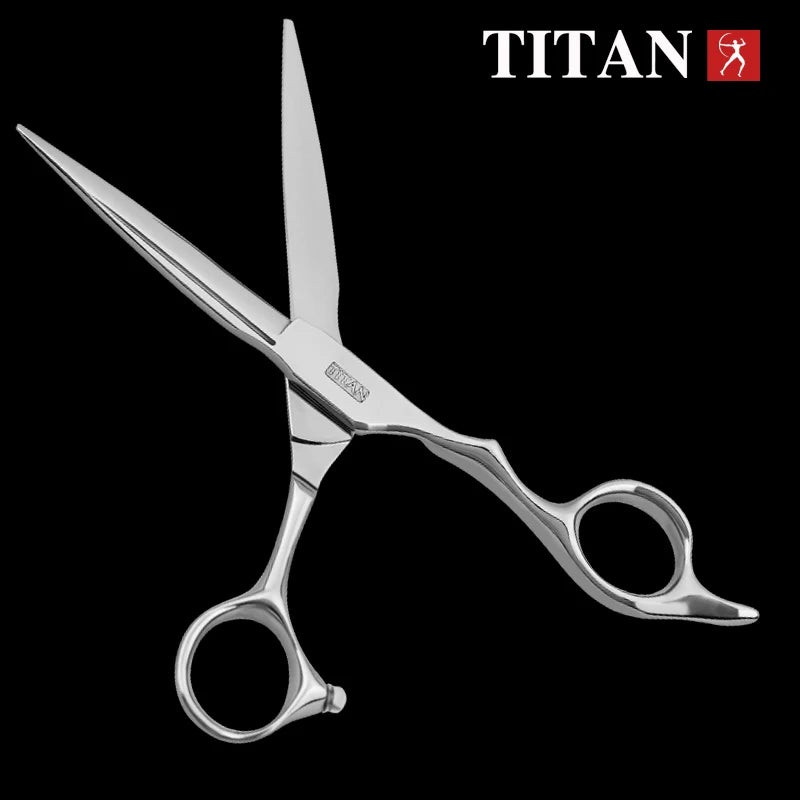 TITAN professional barber scissors hairdressing cut hair shear high-end vg10 steel 6inch