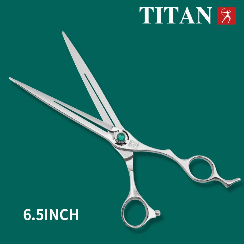 Hikari Titan Professional Japanese Pet Grooming Scissors – 7.0–7.5” Cutting Shears