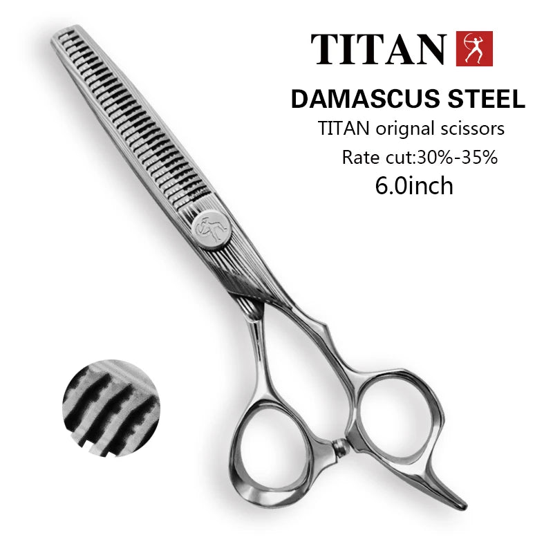TITAN Professional Hairdressing Scissors Cut Hairdresser Thinning Shears Set Hair Cutting Scissors Barber salon