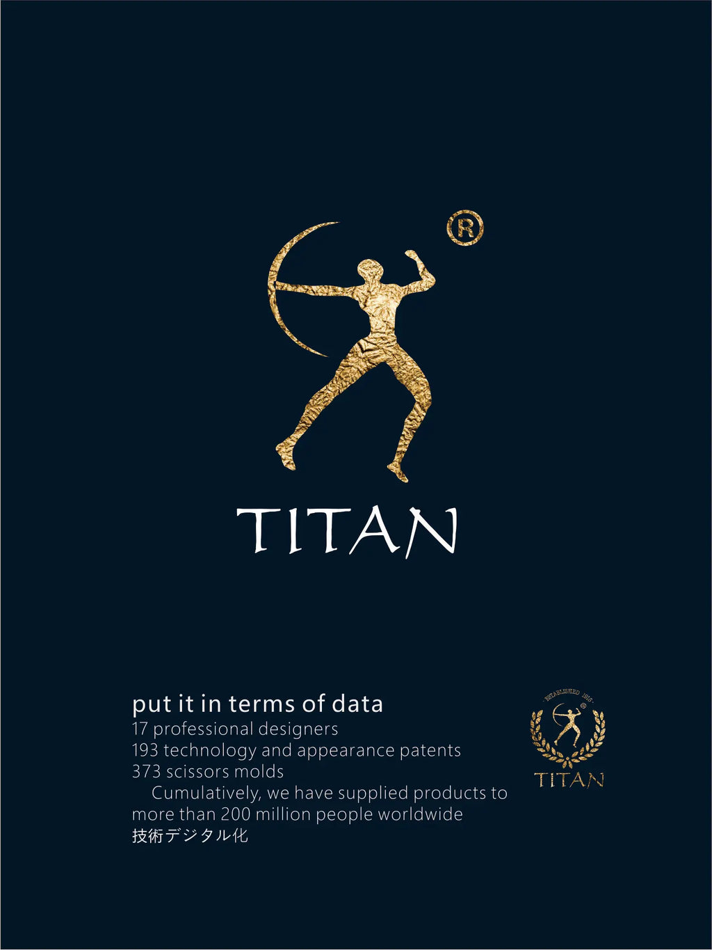 Hikari Titan Professional Japanese Hair Scissors – 440C Steel Cutting & Thinning Shears, 5.5–6.5”