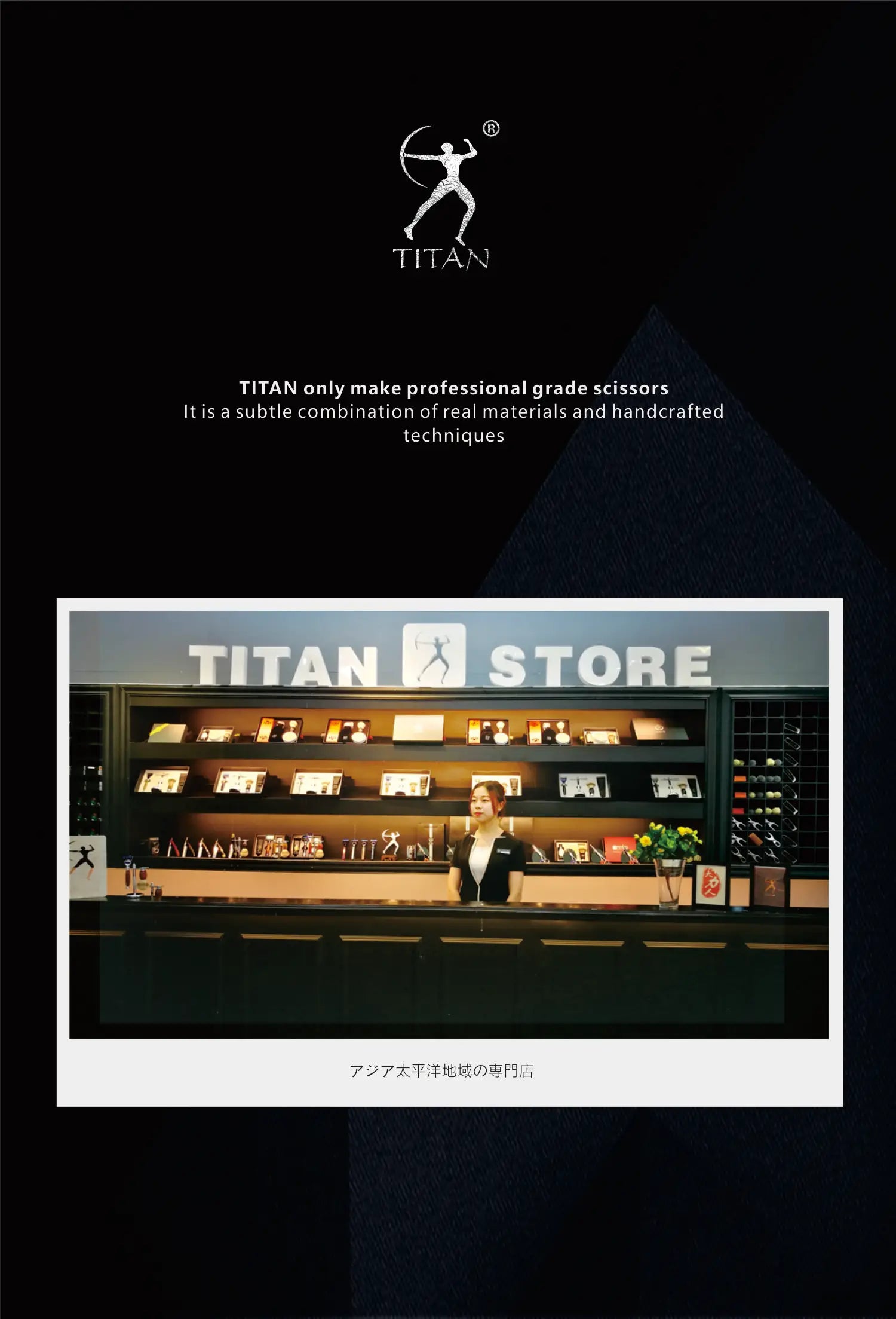 Hikari Titan Professional Japanese Hair Scissors – 440C Steel Cutting & Thinning Shears, 5.0–6.5”