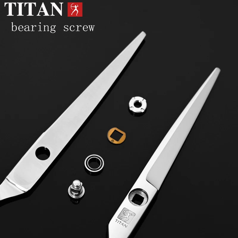 Titan Scissors Professional barber Hairdressing Shears Hair Cutting Machine Barber Shop Hair Scissors