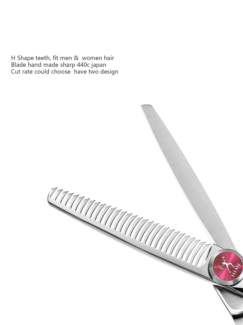 Hikari Titan Professional Japanese Hair Scissors – 6.0” Cutting & Thinning Shears