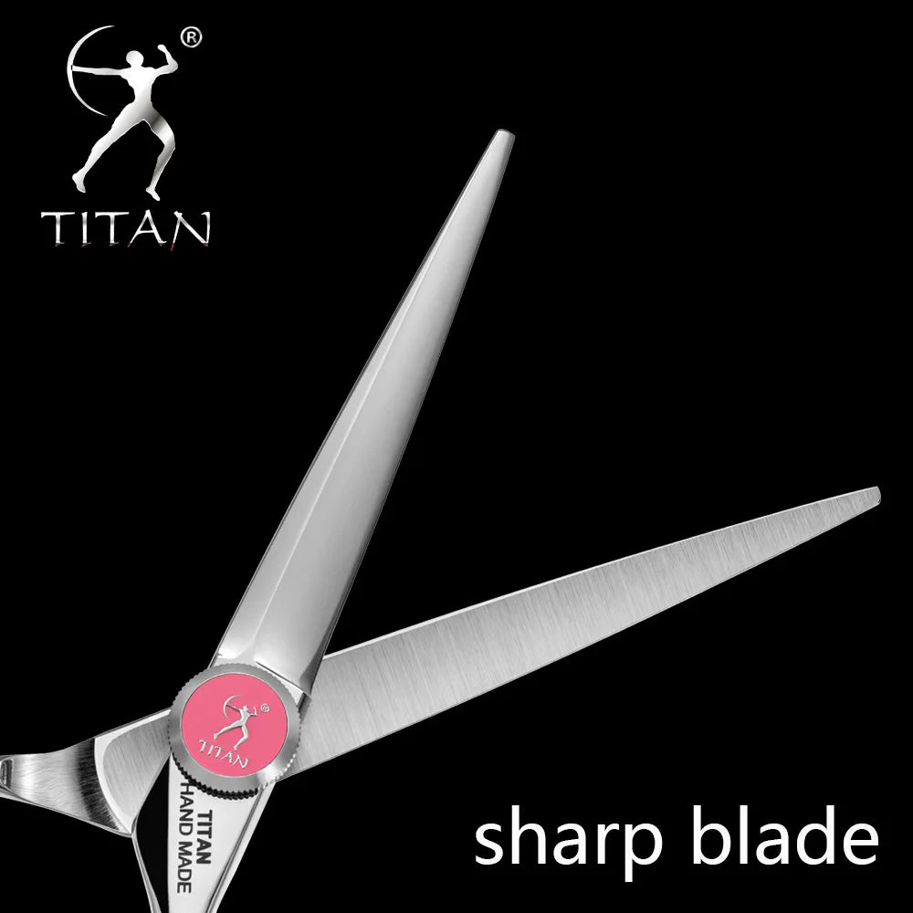 Titan Professional Hair Scissors Thinning  Cutting Barber  Hair Shears Scissor  Hairdressing Scissors 5.5/6.0/6.5/7.0inch 440C
