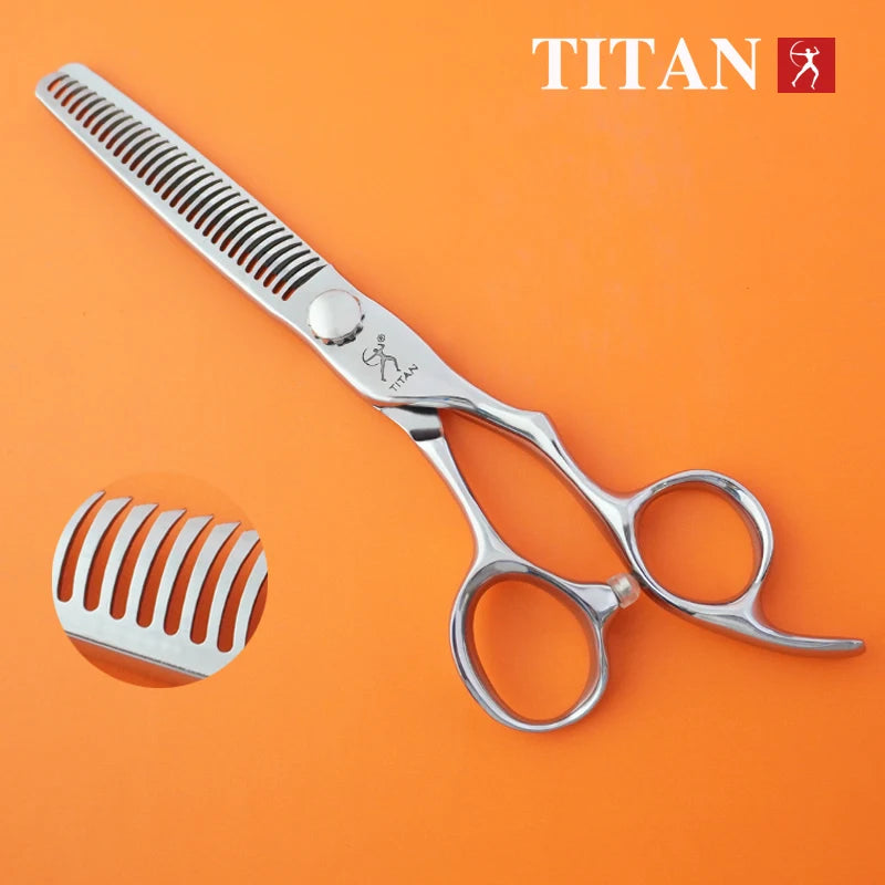 TITAN professional hairdressing scissors hairdresser's scissors barber hair shear hair thinning scissors ATS314 steel